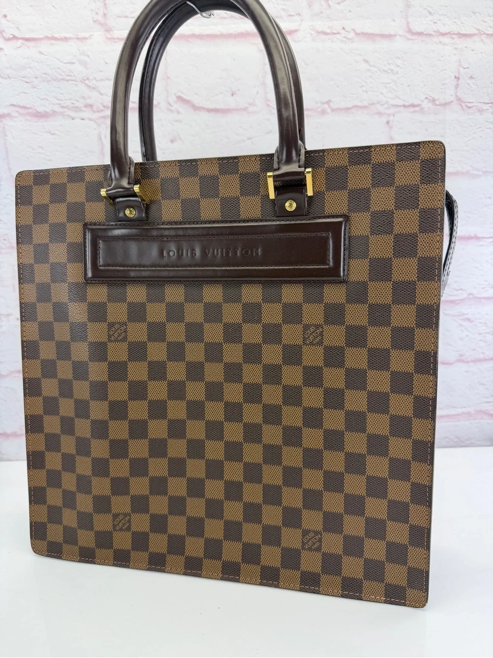Louis Vuitton Damier Ebene Venice Sac Plat GM